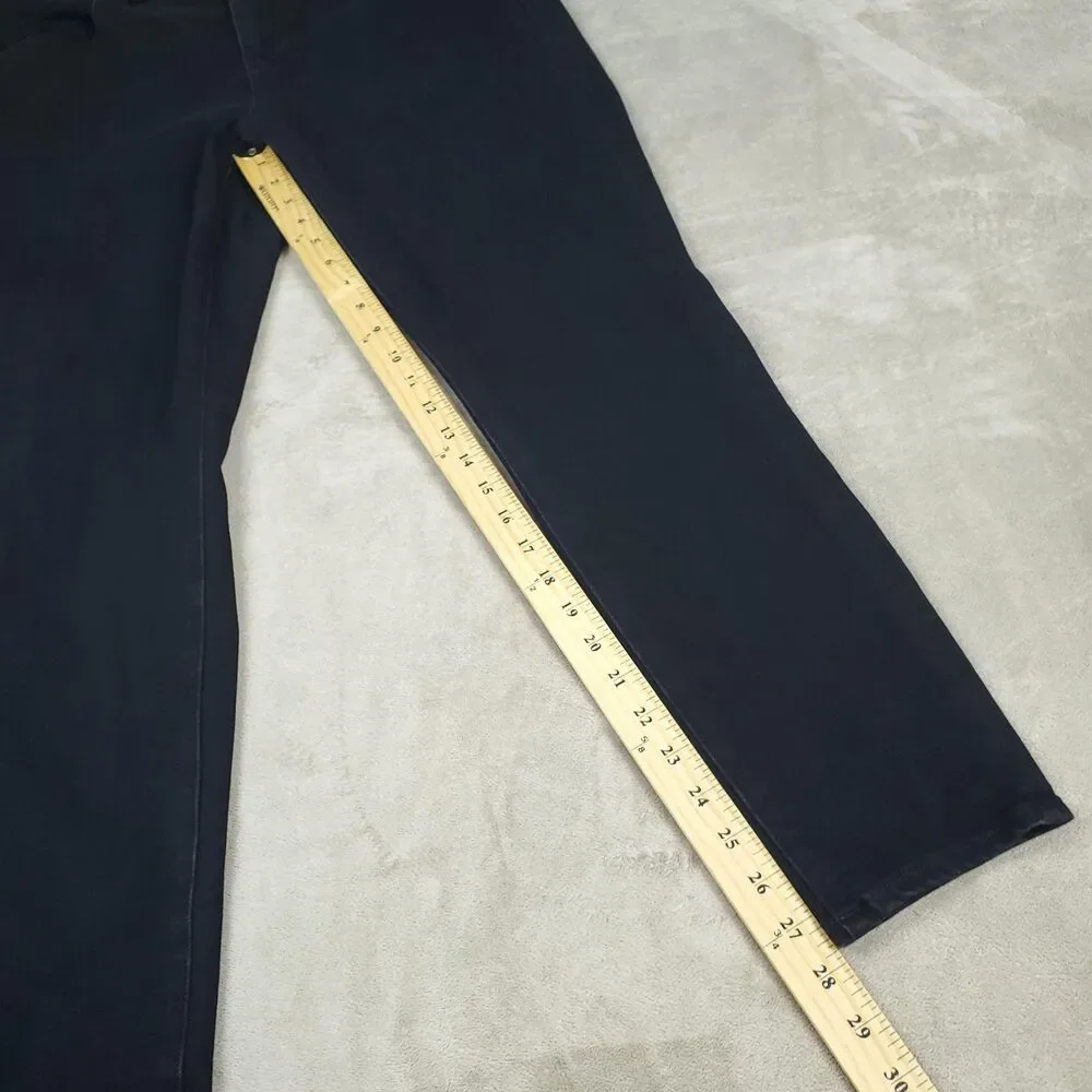 American Eagle Jeans Womens 16 Black High Rise The Dream Jean Skinny Stretch - Picture 8 of 14